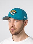 Бейсболка NEW ERA арт. 60691827 Jacksonville Jaguars NFL (бирюзовый)